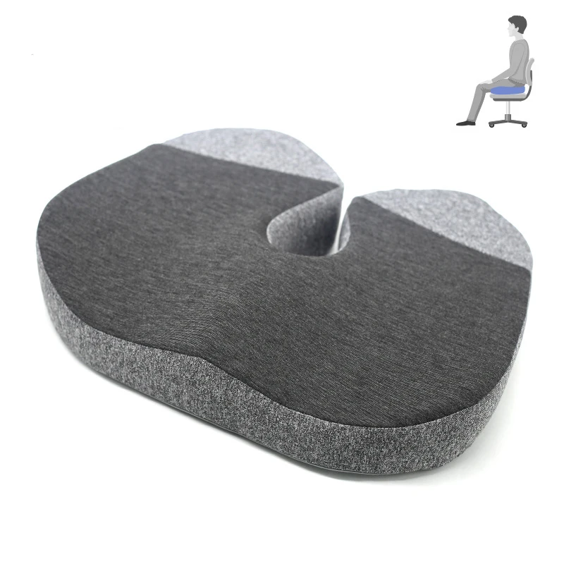 

Orthopedic Memory Foam Seat Cushion For Office Chair Pad Car Seat Cushion Hip Massage Coccyx Sitting Pad Sitzkissen Home Decor