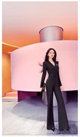 new spring and autumn office lady fashion casual brand female women girls jumpsuits