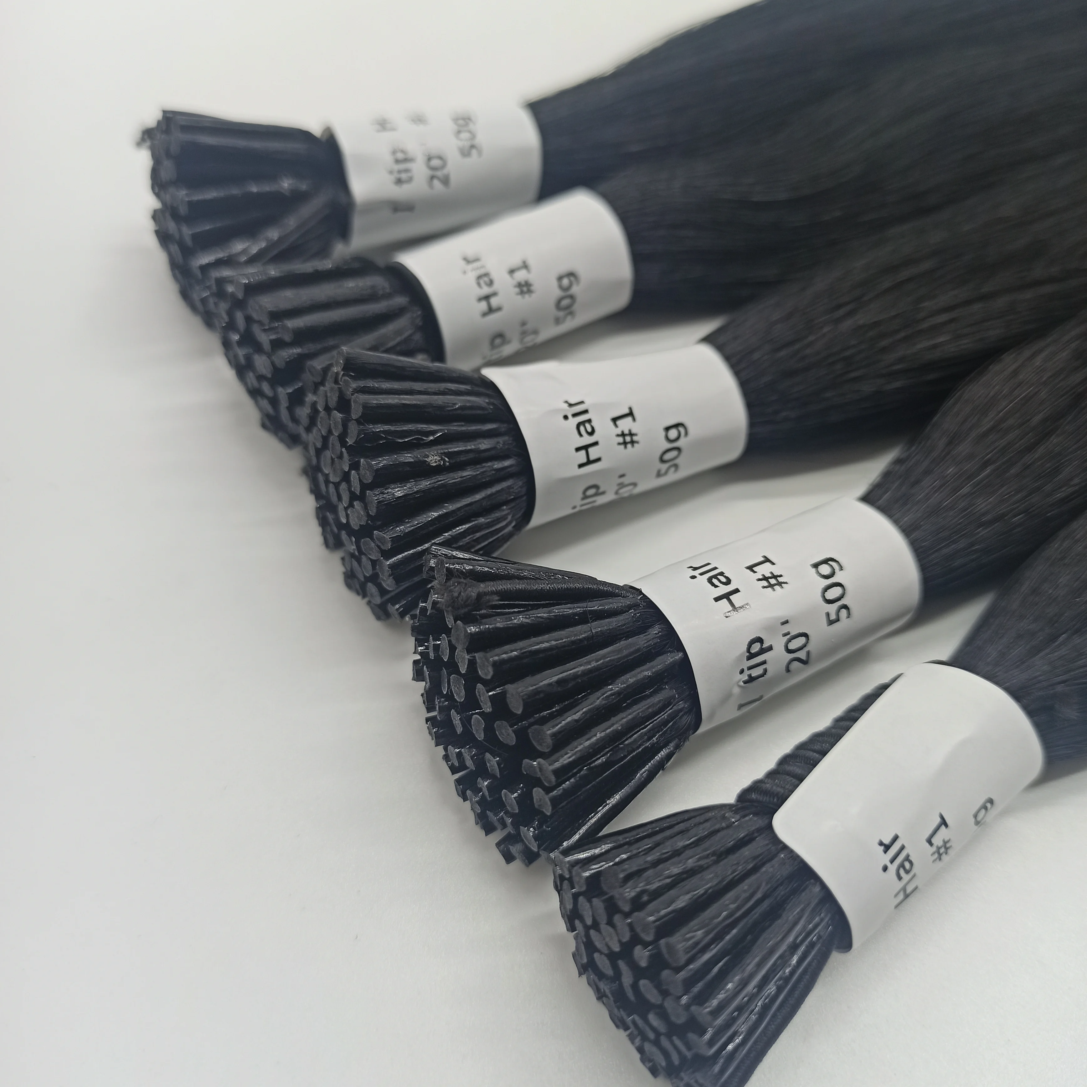 100 человеческие волосы для наращивания кончиков необработанное качество