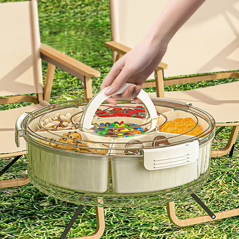 Нежный поднос для фруктов светильник роскошный элитный гостиной дома