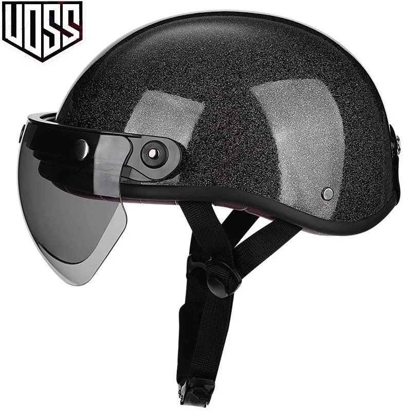 

For Adults Moto Bike DOT Helmet Motorcycle Helmet Moto Helmet Scooter Vintage half Face Motorbike Crash Moto Helmet Casco