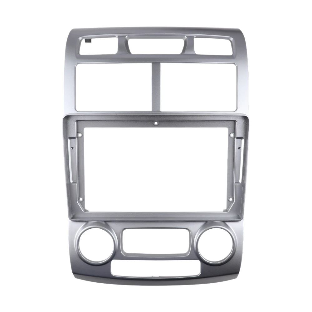 

2 Din Car Radio Fascia for KIA Sportage 05-10 DVD Stereo Frame Plate Adapter Mounting Dash Installation Bezel Trim Kit