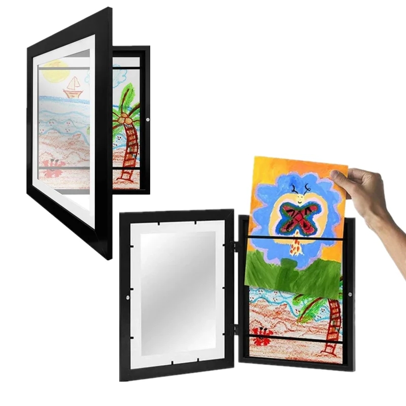 

Рамка для фотографий детская деревянная, с передним отверстием