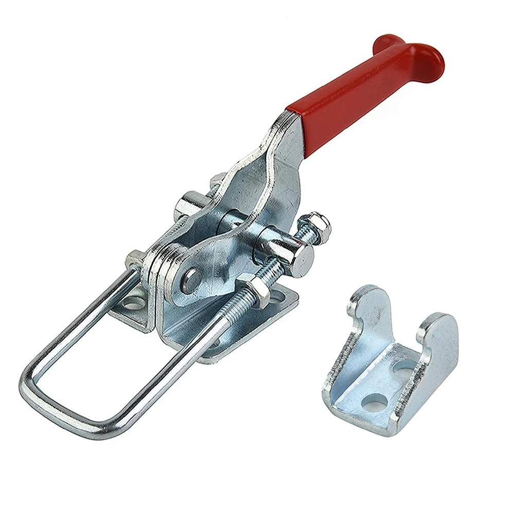 

GH-40341 Latch Type Toggle Clamp 900Kg 1984Lbs Quick Release For Doors Automotive Applications Heavy Machinery Woodworking Tool