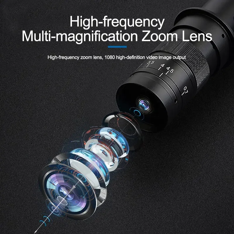 Электронный цифровой микроскоп SUNSHINE MS8E-02 PRO 4800 Вт для пайки 1080P HDMI USB новая линза