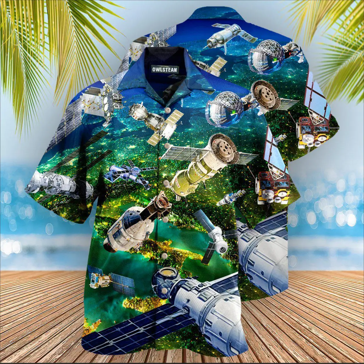 

Summer Men Women Short Sleeve Cuban Shirt Viking Totem Eagle Logo Hawaii Shirt Plus Size Hot Sale