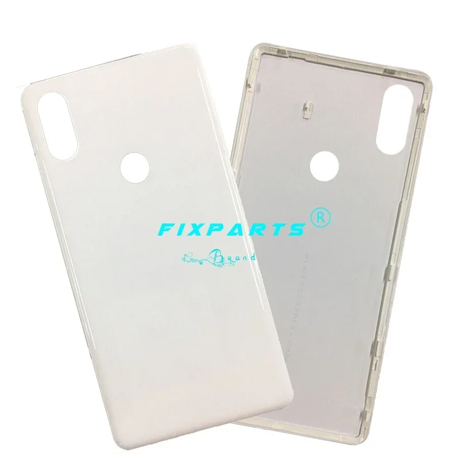 Крышка батарейного отсека для Xiaomi Mi MIX 2 S стеклянная задняя крышка корпуса панель