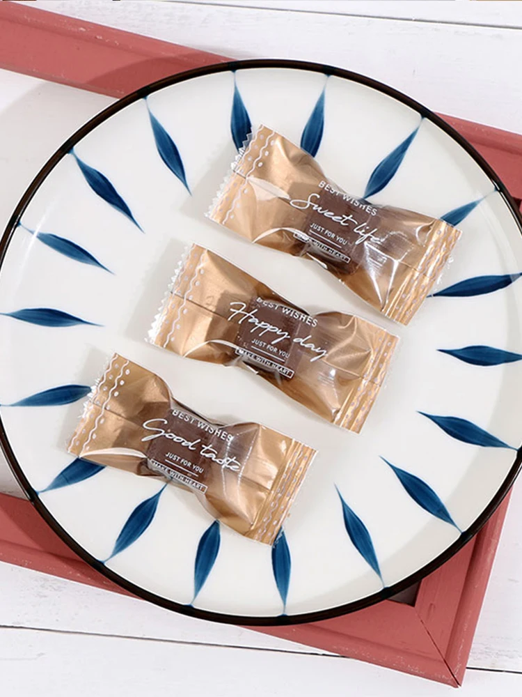 100 шт./лот ручная работа упаковка для конфет Nougat | Дом и сад