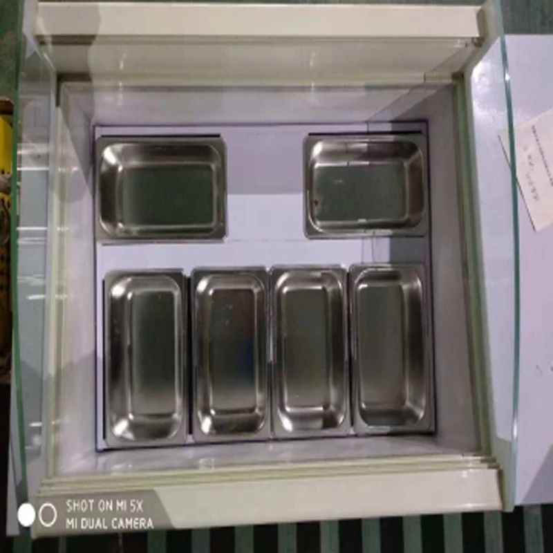 Коммерческий шкаф для мороженого большой емкости многофункциональный жесткий