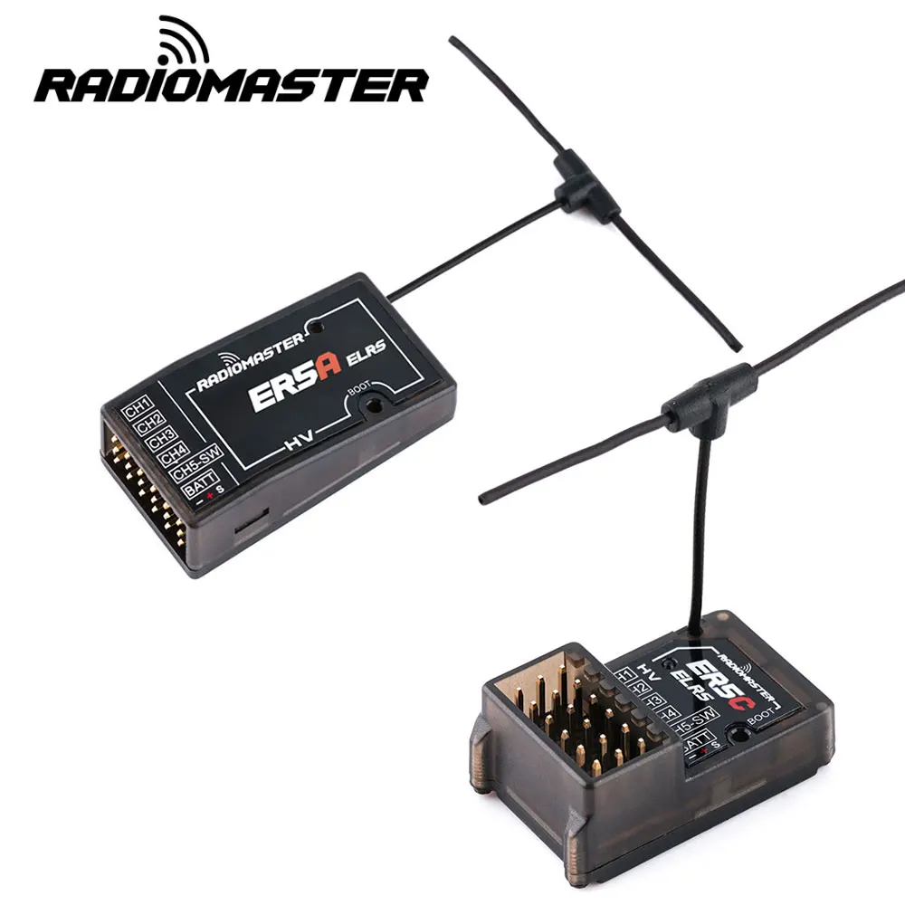 RadioMaster ER5A + ER5C 2.4GHz 5CH ExpressLRS ELRS PWM receivers