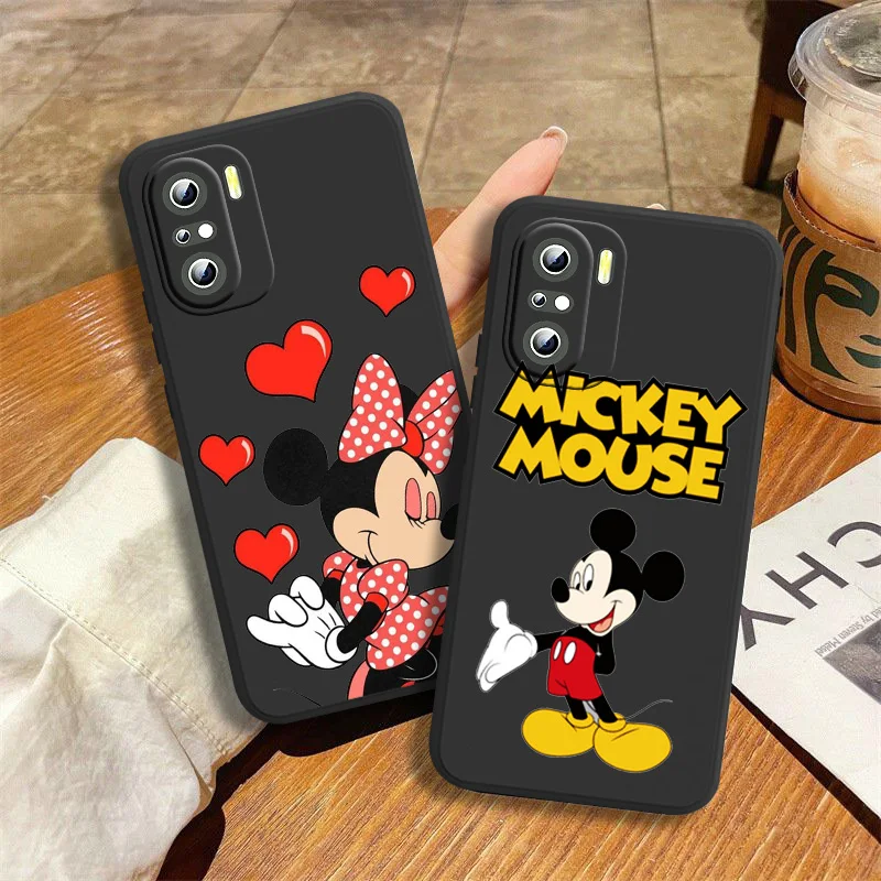 

Disney Minnie Mouse Phone Case For Xiaomi Redmi 7(Y3) 7A 8 8A 9 9A 9AT 9C 10X 10 10C 5A 6A S2(Y2) K20 K30 K40 K50 Black Soft