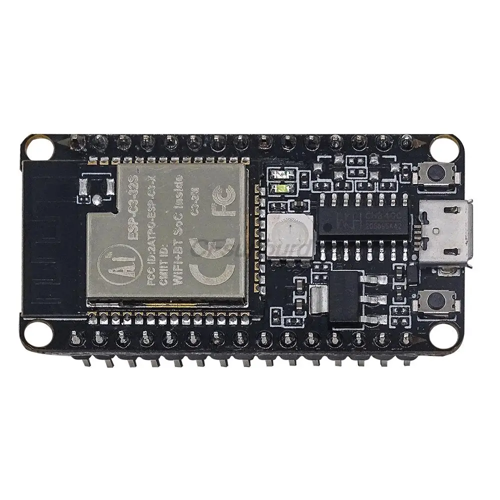 ESP32-C3S ESP32 C3S 2.4GHz WiFi Wireless BLE 5.0 Bluetooth-compatible Module ESP32-C3 Dual Mode ESP32-C3-32S Development Board