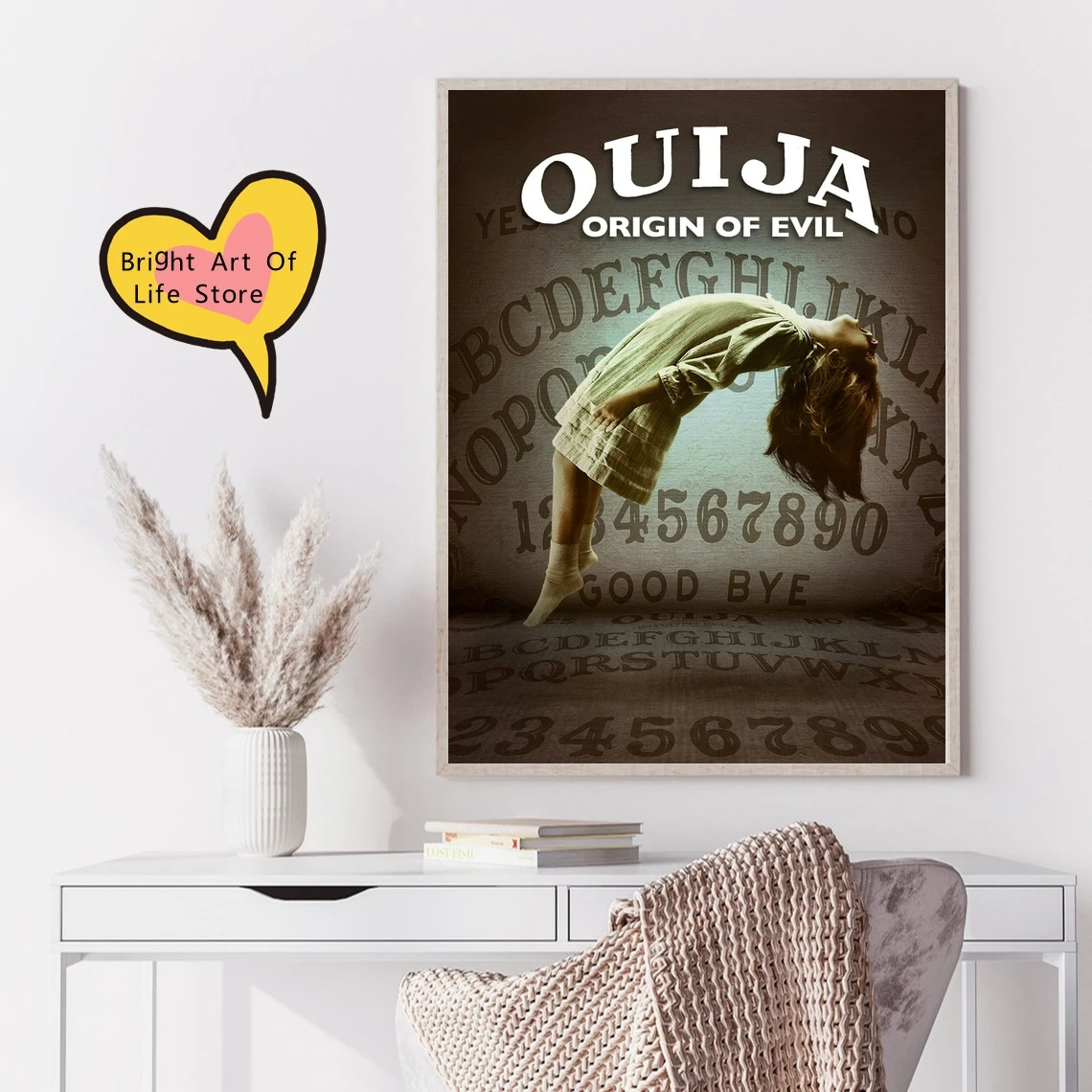 

Ouija Origin of Evil (2016) Movie Poster Cover Photo Print Canvas Wall Art Home Decor (Unframed)
