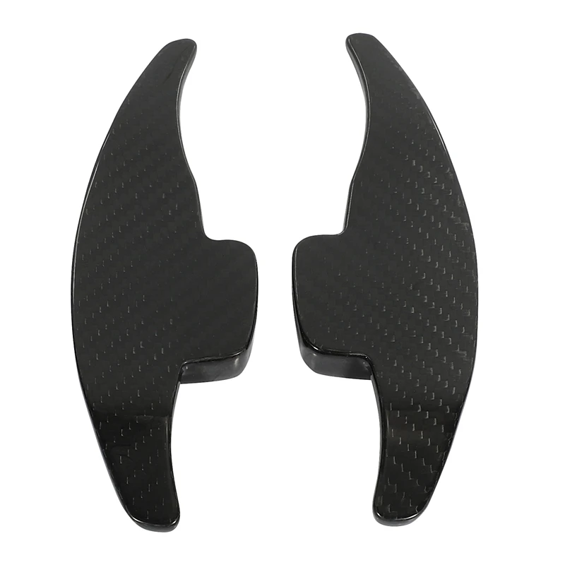

Carbon Fiber Steering Wheel Paddle Shifter Cover Sticker Trim For Ford Kuga Focus Ecosport Escape Accessories
