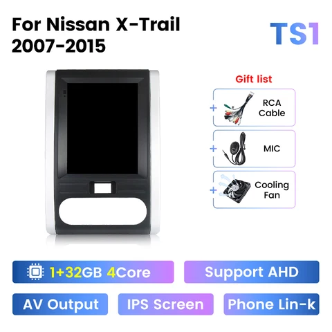 For Тесла Стиль Экран автомагнитола 2дин android For Ниссан Х - Трейл Х Трейл 2 T31 For Nissan X - Trail X Trail 2 T31 2007 - 2015 магнитола для авто GPS мультимедиа Штатная магнитола устройство до 8-ЯДЕР, до 8 + 128ГБ