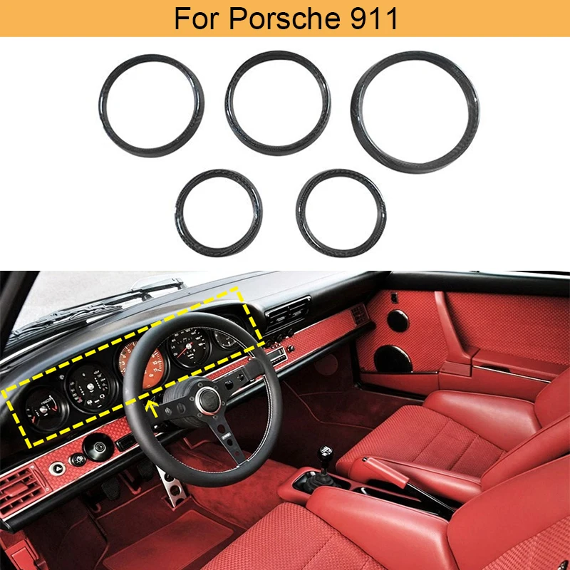 

Car Interior Trims Covers For Porsche 911 Car Interior Trims Stickers Strips Covers Accessories Carbon Fiber