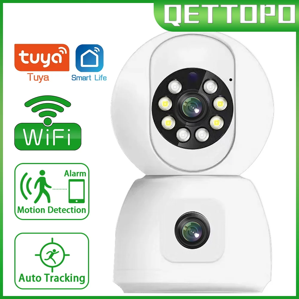 

IP-камера Qettopo, 6 МП, Wi-Fi, PTZ, 4 МП