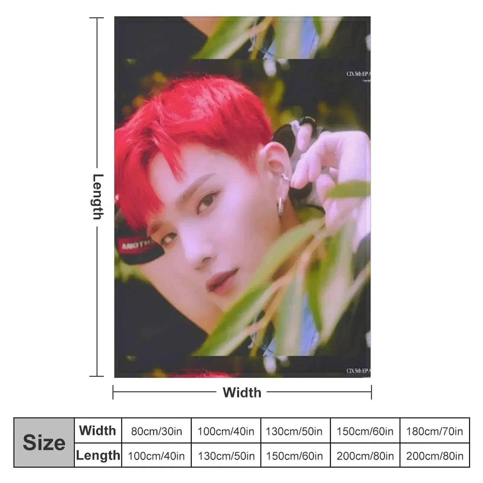 Seunghoon CIX - 'OK' Эпизод 1: OK Not Teaser Pictures 458 BX Seunghun Yonghee Bae Jinyoung Hyunsuk KPOP мальчик Плед