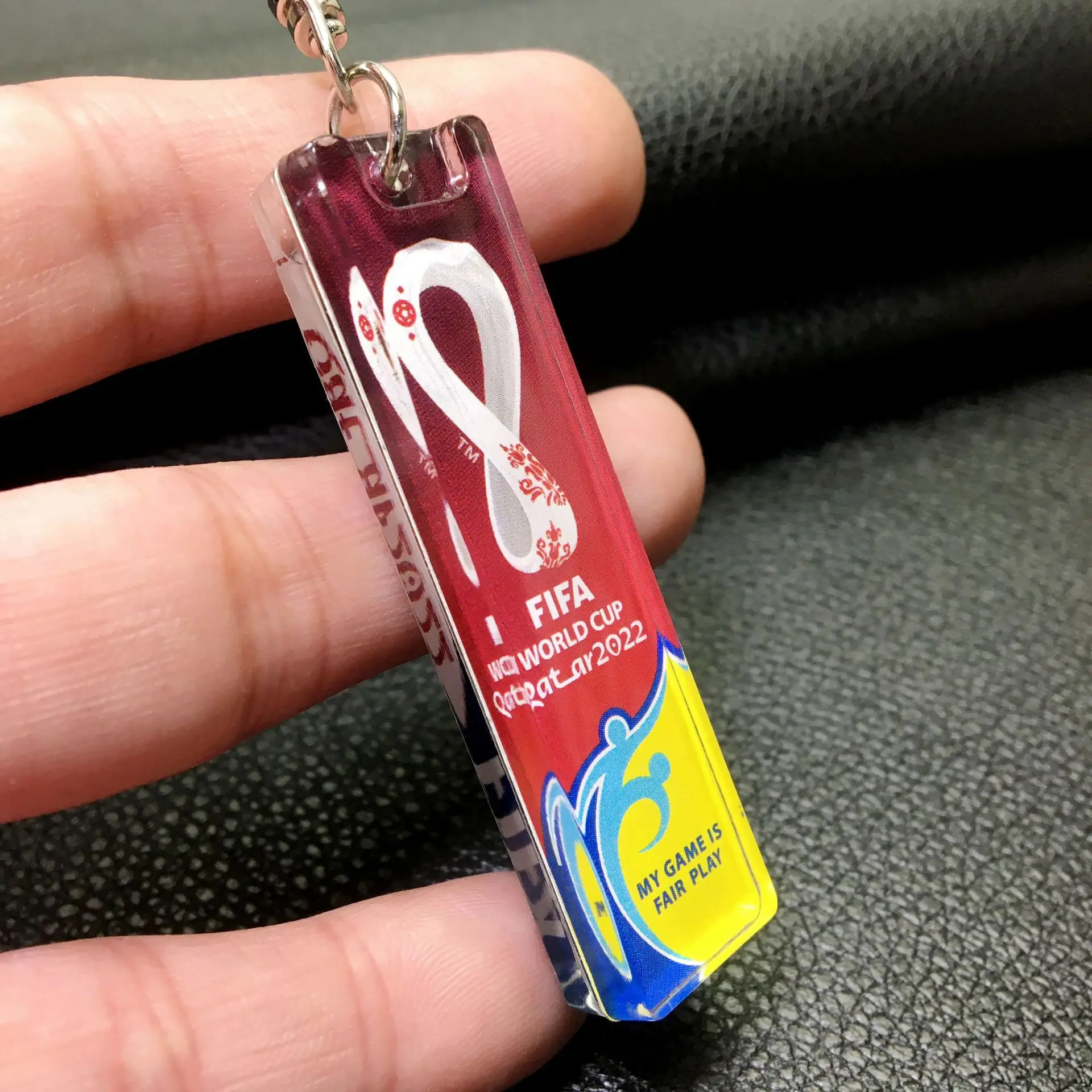 

Qatar World Cup 2022 Football Team Acrylic Keychain Pendant Fan Lovers Gift Souvenir Pendant Key Ring Car Bag Accessories