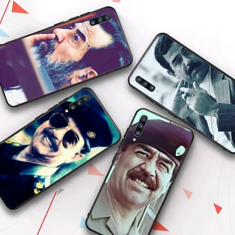 

Saddam Hussein Iraq Phone Case for Redmi 8 9 9A for Samsung J5 J6 Note9 for Huawei NOVA3E Mate20lite cover