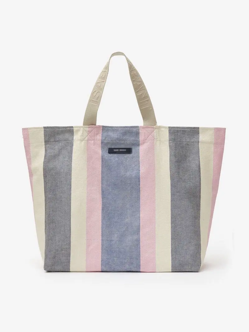 

22 New Women's Itak Tote Bag with Two Handles Ladies Large Capacity Tote Bag with Logo on handel