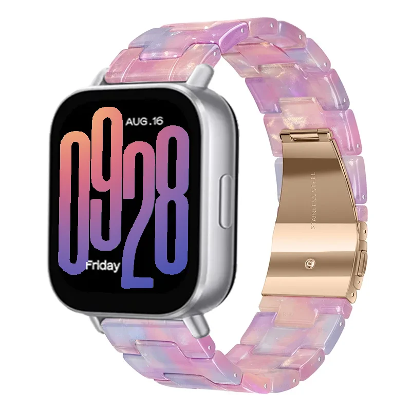 Фото Ремешок из полимерной смолы 20/22 мм для Redmi Watch 5 Lite/Active, Samsung Watch 7 6 5, спортивный браслет для Amazfit Active 2-3-Max/Xiaomi Watch 5 S5 №3