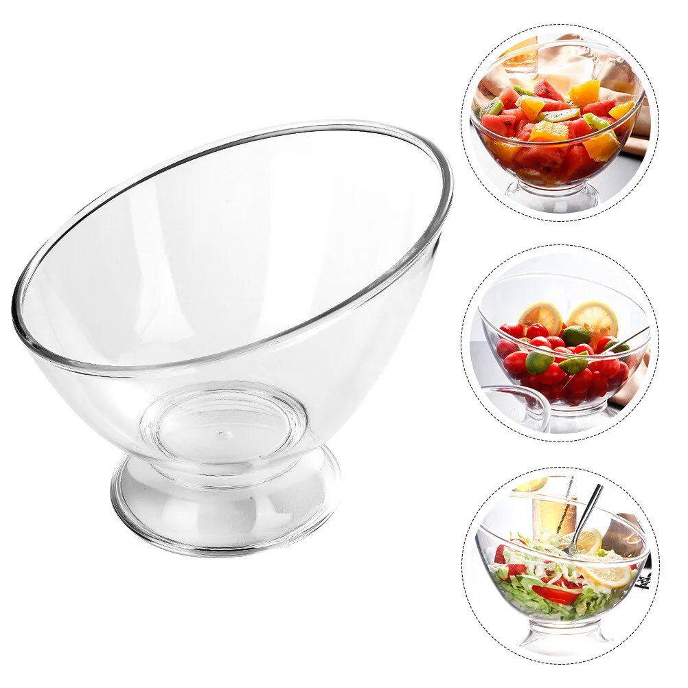 

Japan Ice Cream Accessory Transparent Fruit Bowl Butter Container Household Plastic Dishes Set Supply Dessert Dish Trifle