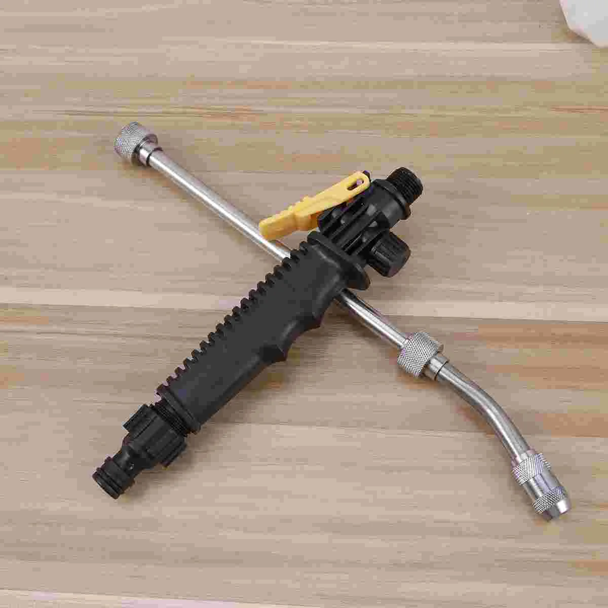 

48cm Extended Car Washing Garden Water Cannon High-Pressure Sprayer Garden Watering Tool (Black)