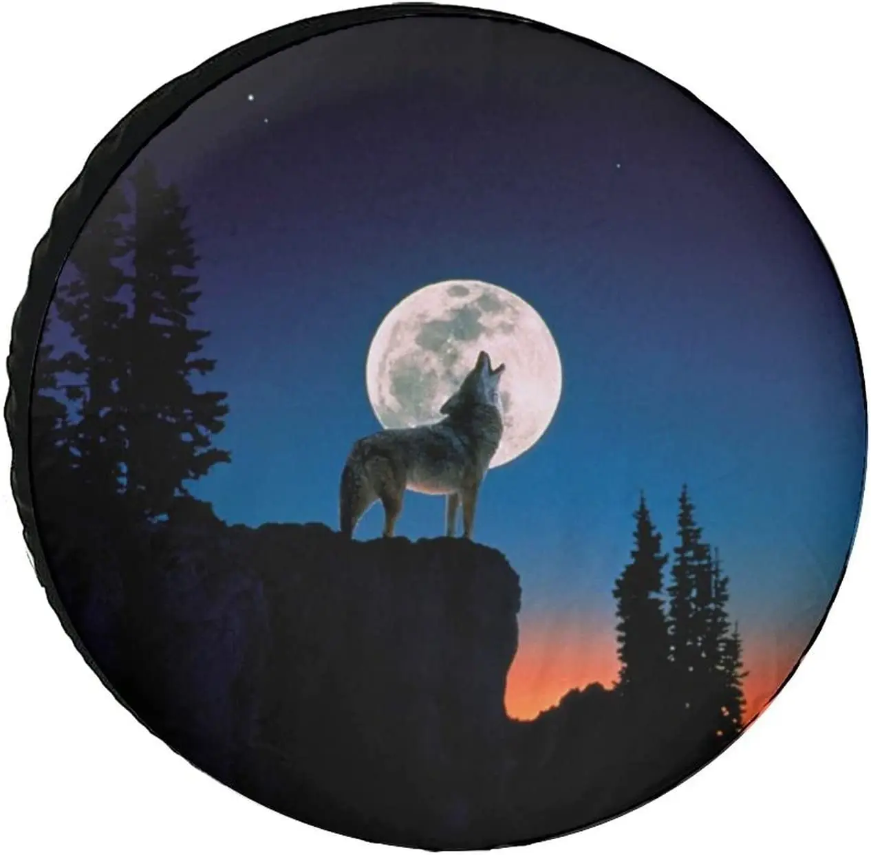 

Задняя крышка колеса Moon Wolf для запасных шин 14/15/16/17 дюймов
