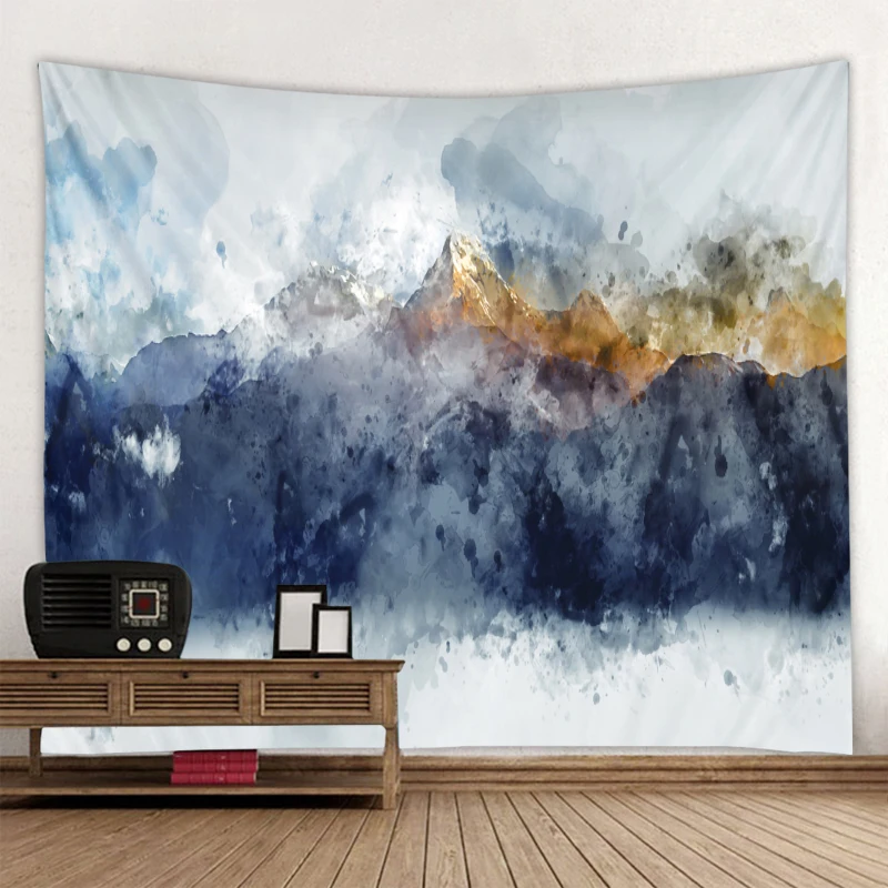 

Настенный гобелен с абстрактным рисунком, декоративное художественное одеяло, занавеска для дома, спальни, гостиной