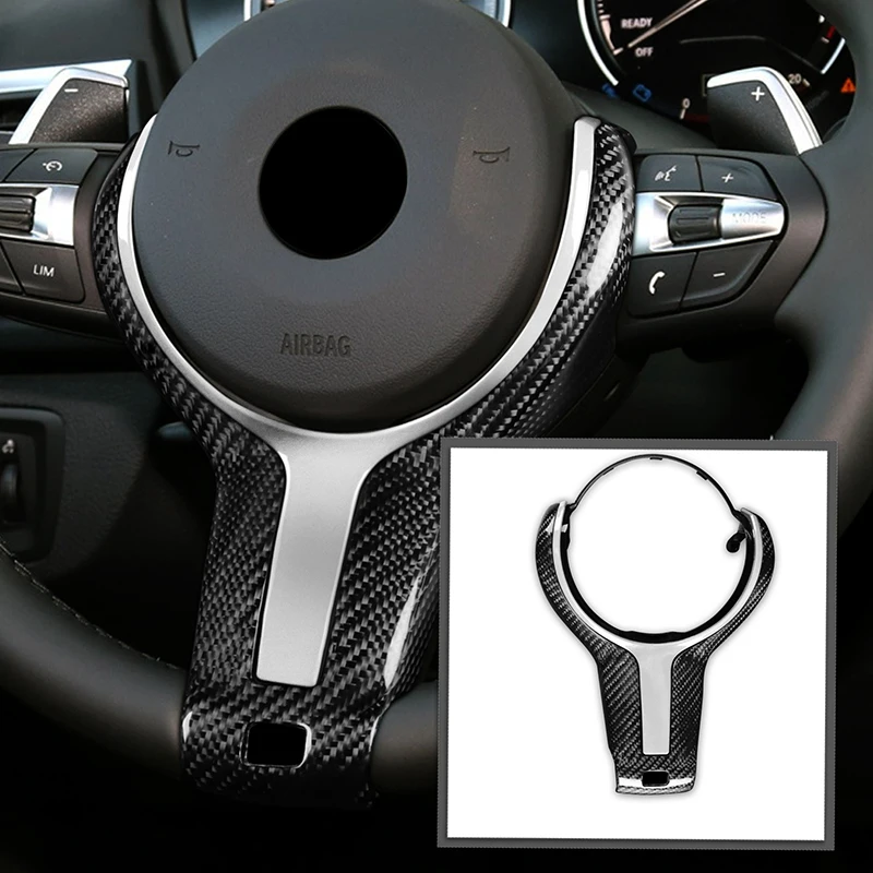 

Outer 3K carbon fiber, inner T steering wheel replacement parts Car accessories Fit For BMW 1 2 3 5 6 series X5 X6 m-spor