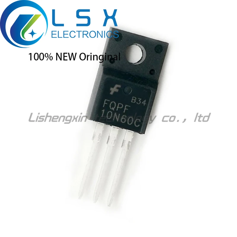 

10 шт. FQPF10N60C TO-220 10N60C 10N60 TO220 новый оригинальный на складе