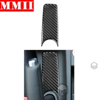 real carbon fiber sticker car accessories car hand brush bottom cup holder panel interior trim cover for audi a3 s3 8p 2006 2007