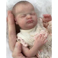 9 Inches Mini Size Reborn Doll Kit Wee Mouse Unpainted Doll Parts DIY Unfinished Doll