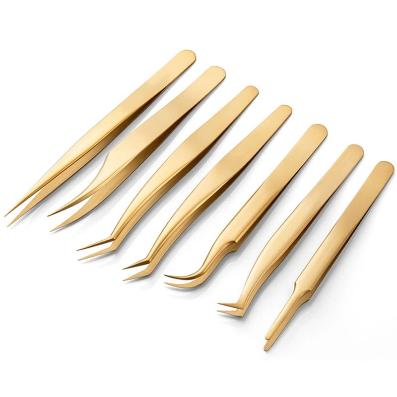 

Eyelash Extensions Tweezer for Volume Lash Extensions Stainless Steel Tool