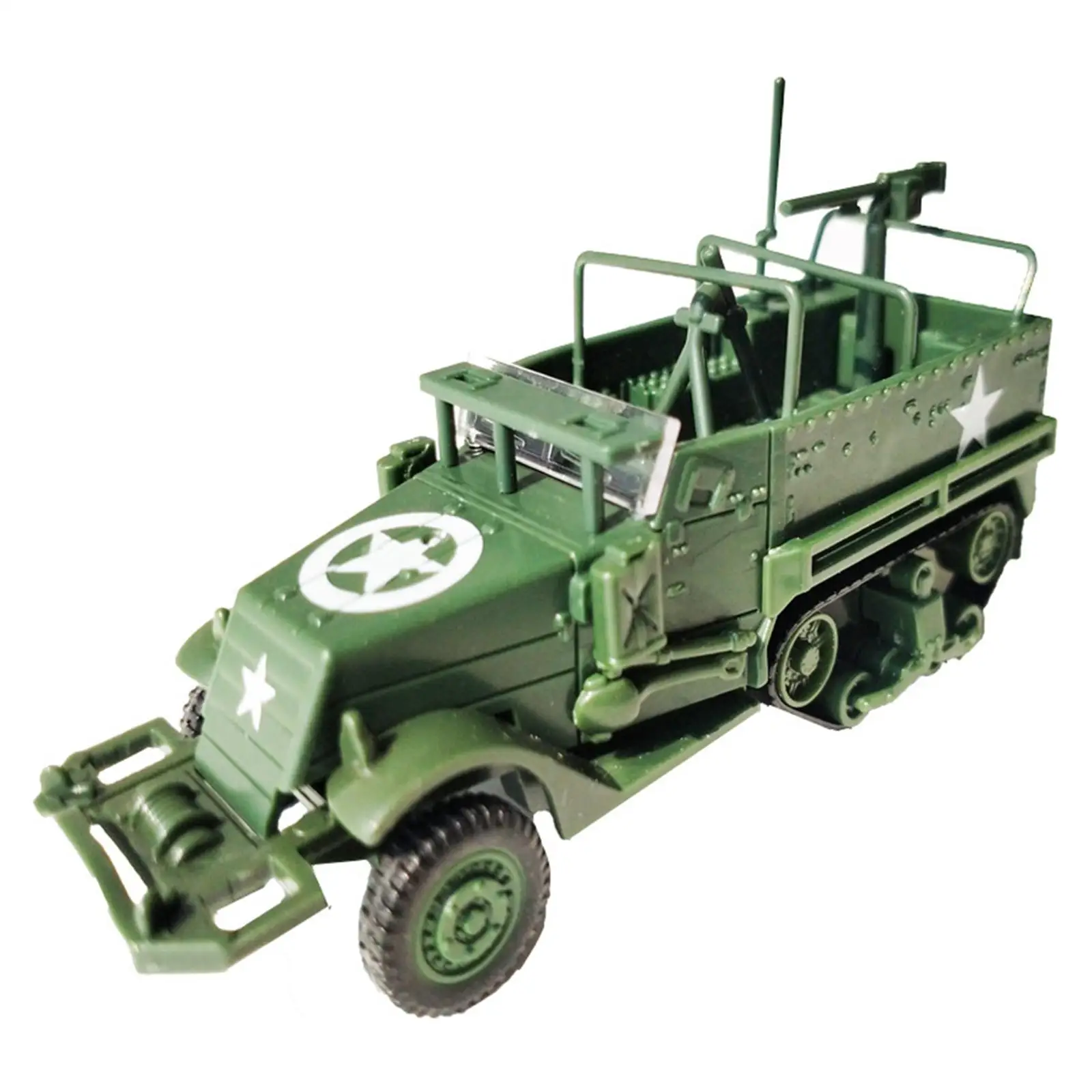 

1/72 полугусеничная игрушка-переноска, маленькая игрушка для новоселья, подарки «сделай сам»