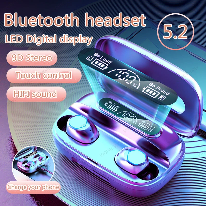 

TWS-наушники с поддержкой Bluetooth 5,2 и функцией громкой связи