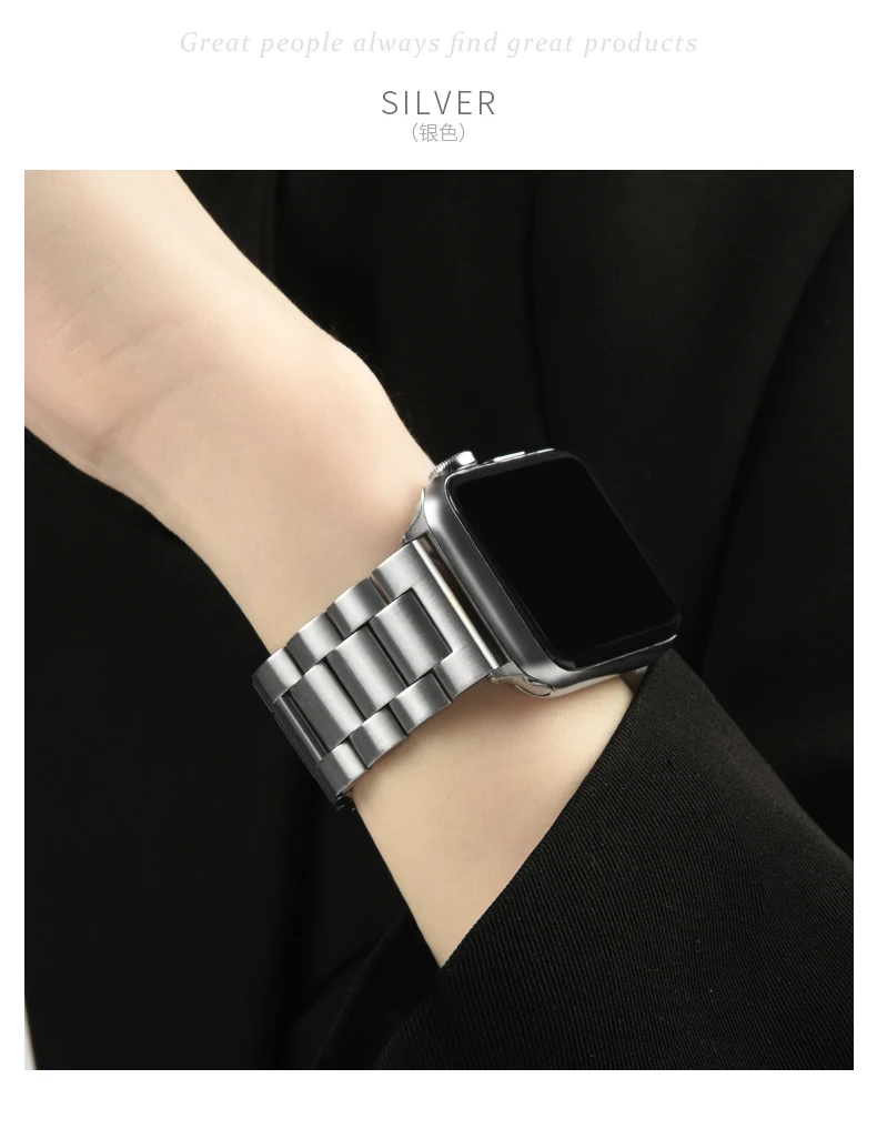 Top Quality Stainless Steel Strap For Apple Watch Ultra 49mm Series Band 42mm 45mm 38mm 40mm Watchband for iwatch 8 7 6 5 4 3 2