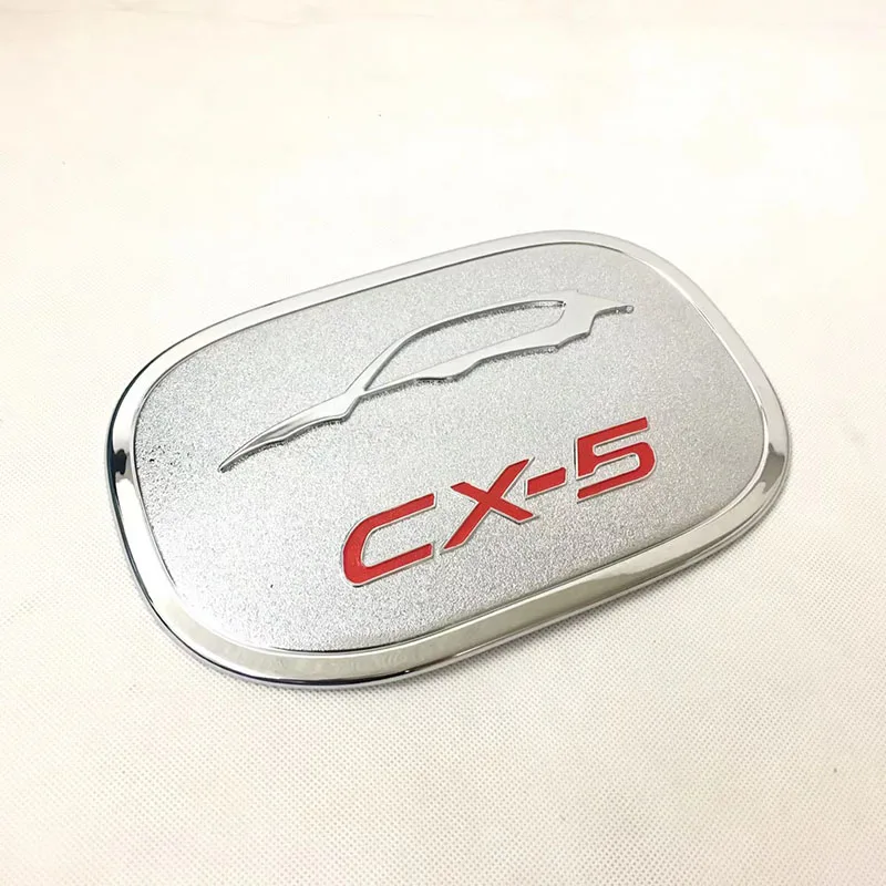 

ABS Хром Внешний автомобильный топливный бак, крышка бензобака, наклейка для MAZDA CX-5 CX5 CX 5 2017 2018 2019, Стайлинг автомобиля