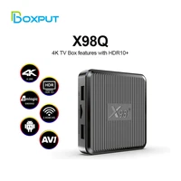 android 11 smart tv box x98q amlogic s905w2 2 4g5g wifi hd 4k quad core tv box support media player set top box