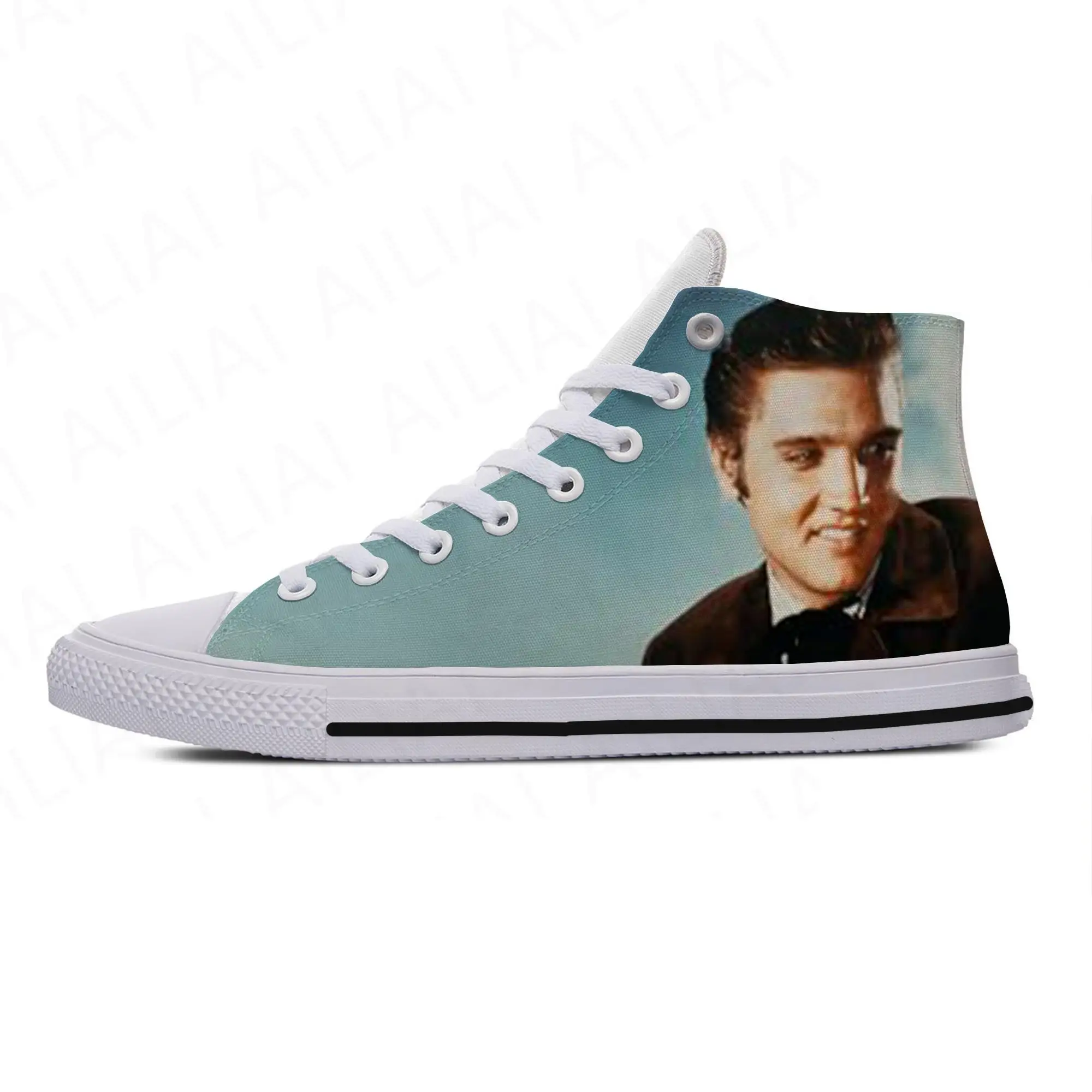 

Классные модные высококачественные забавные кроссовки, повседневная обувь для мужчин и женщин, поп-рок Elvis Aaron Presley, Классическая обувь для скейтборда