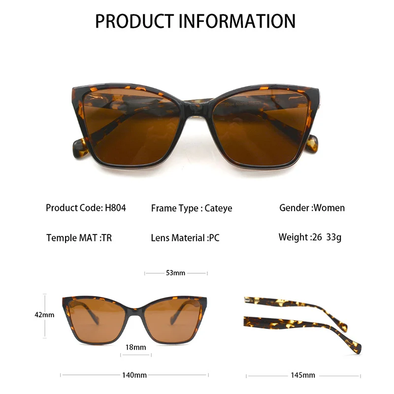 KANDREA 2 в 1 Ретро Поляризованные магнитные Солнцезащитные очки женские модные