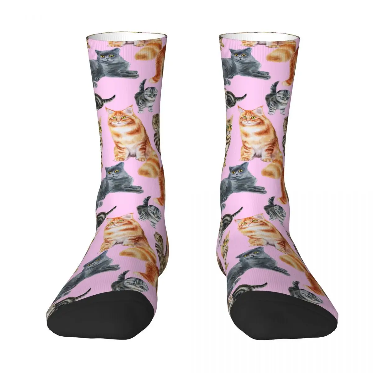 Seamless Pattern With Cats Adult Socks,Unisex socks,men Socks women Socks