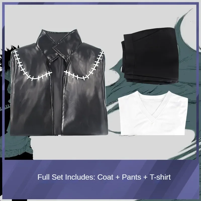 Костюм для косплея Dabi из аниме Моя геройская Академия Черная Женская рубашка