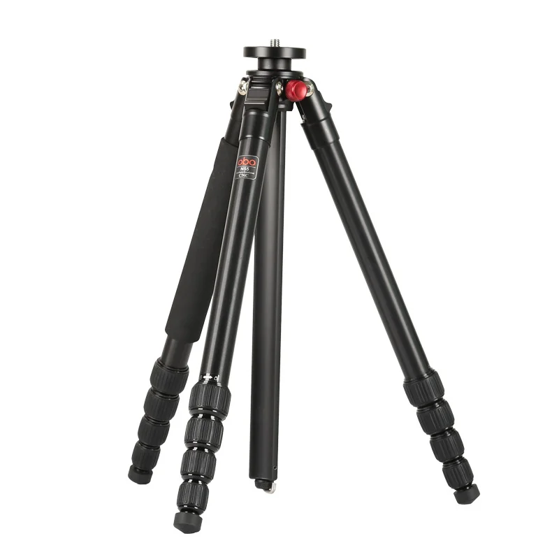 

OBO Newest Professional Aluminum alloy Camera Tripod Triangular Center Tube Tripod reduce the storage space
