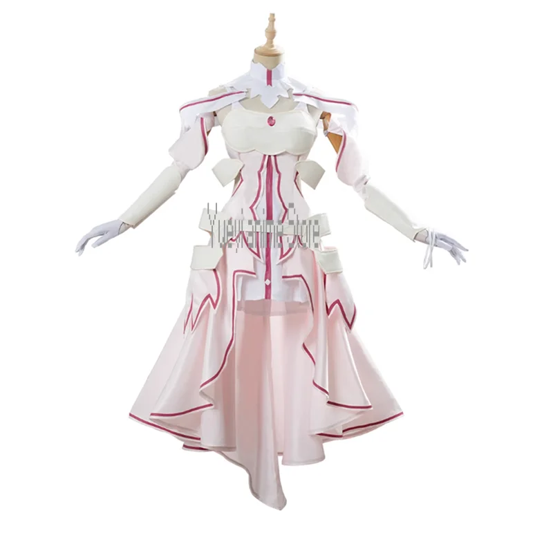 

Anime Sword Art Online SAO Alicization Asuna Yuuki Cosplay Costume Dress Halloween Carnival For Women Girls