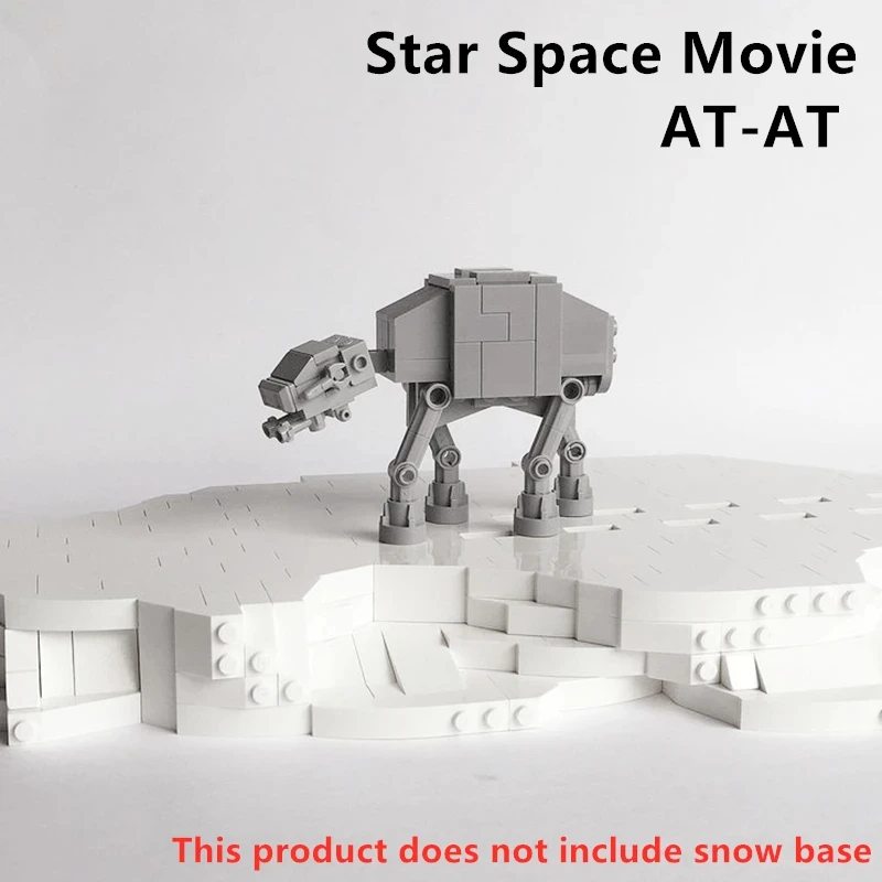 

Конструктор MOC Space Wars AT-AT Walker, коллекция блоков, модульная игрушка GBC для технических зданий MOC