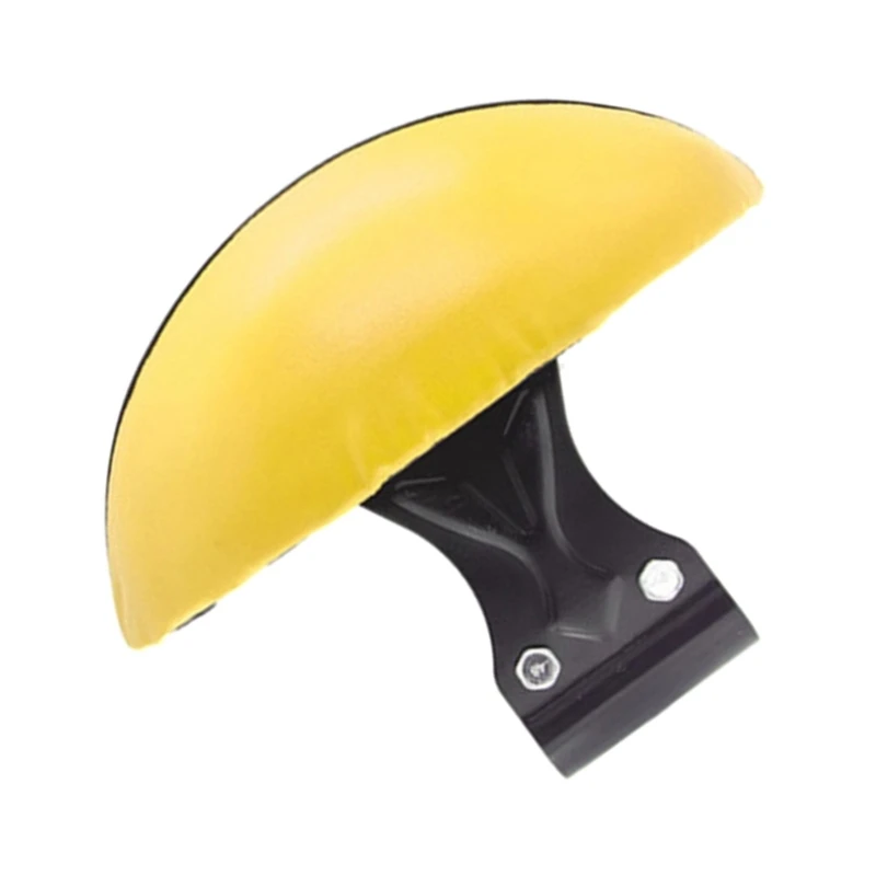 Кожаная губчатая железная подушка для сиденья мотоцикла эргономичная спинка с