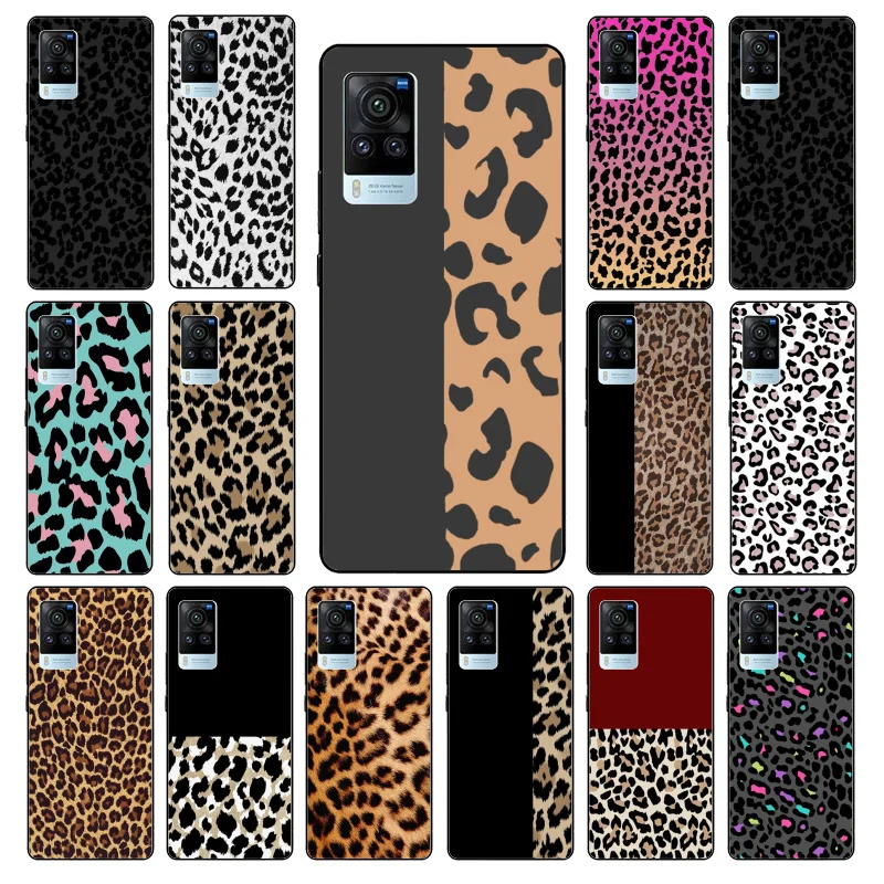 

Leopard Phone Case for VIVO V21E V21 V23 V23E V2109 Y53S Y33S Y55 Y76 Y31 Y21 Y72 Y01 Y21S Y11S Funda Coque