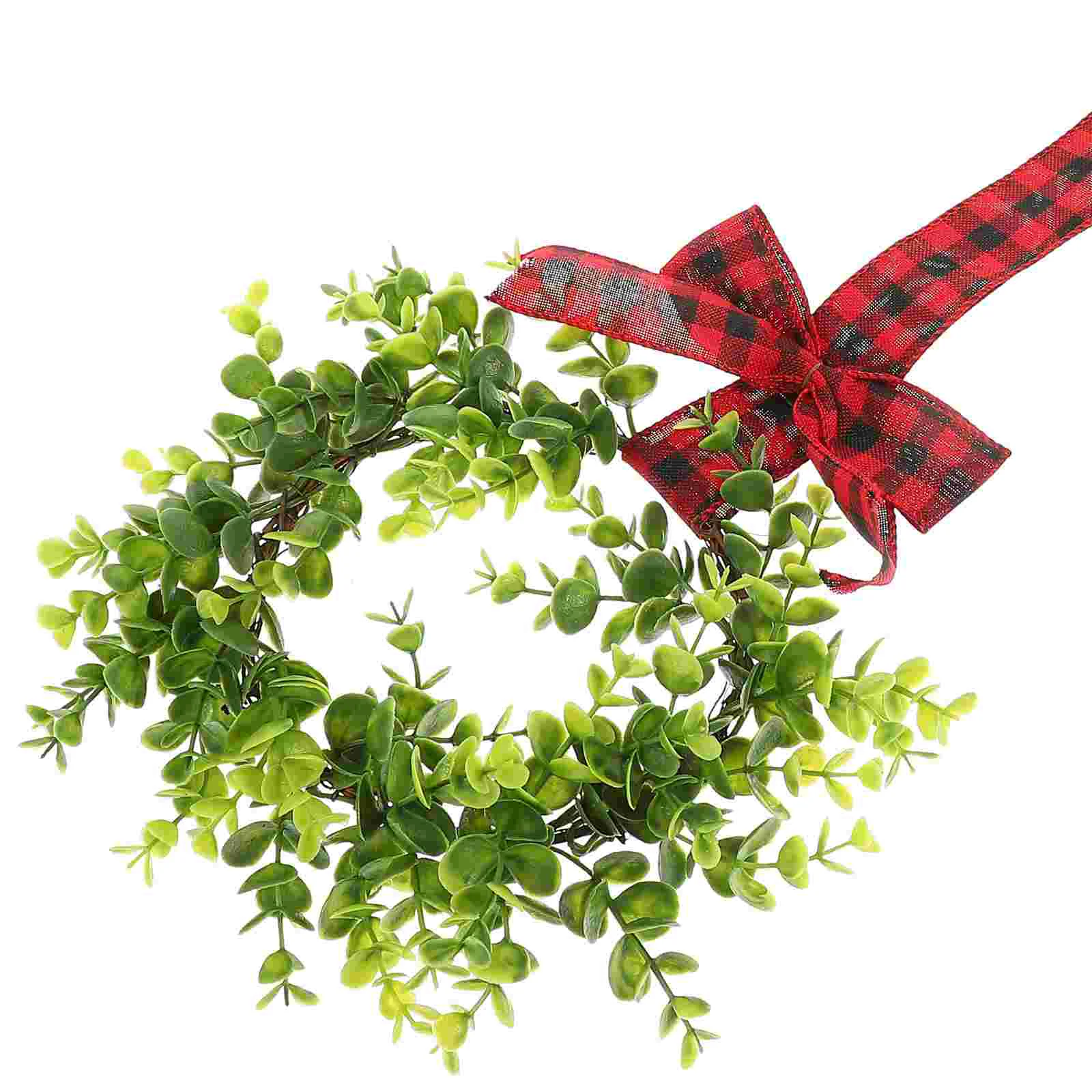 

Wreath Christmas Garland Artificial Doorfront Boxwood Green Leaf Hanginggreenery Decoration Small Ornaments Holiday Faux